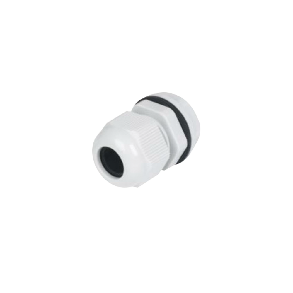 TX PRO TXGPG11 White Plastic Connector Type Gland for Cable