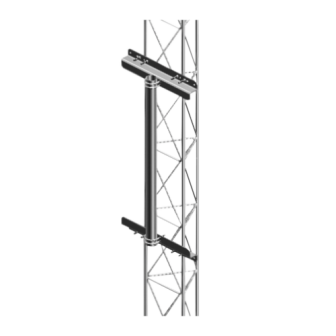 SYSCOM TOWERS SFM1MG 3.3 ft Robust Mast for Installation in