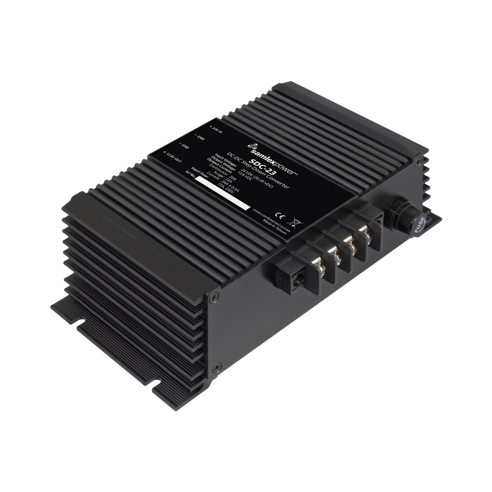 SAMLEX SDC23 DC-DC Converter Input: 20-30 Vdc Output: 13.8 V