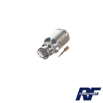 RF INDUSTRIES LTD RFB11011EN BNC Male Connector with AWG11 o