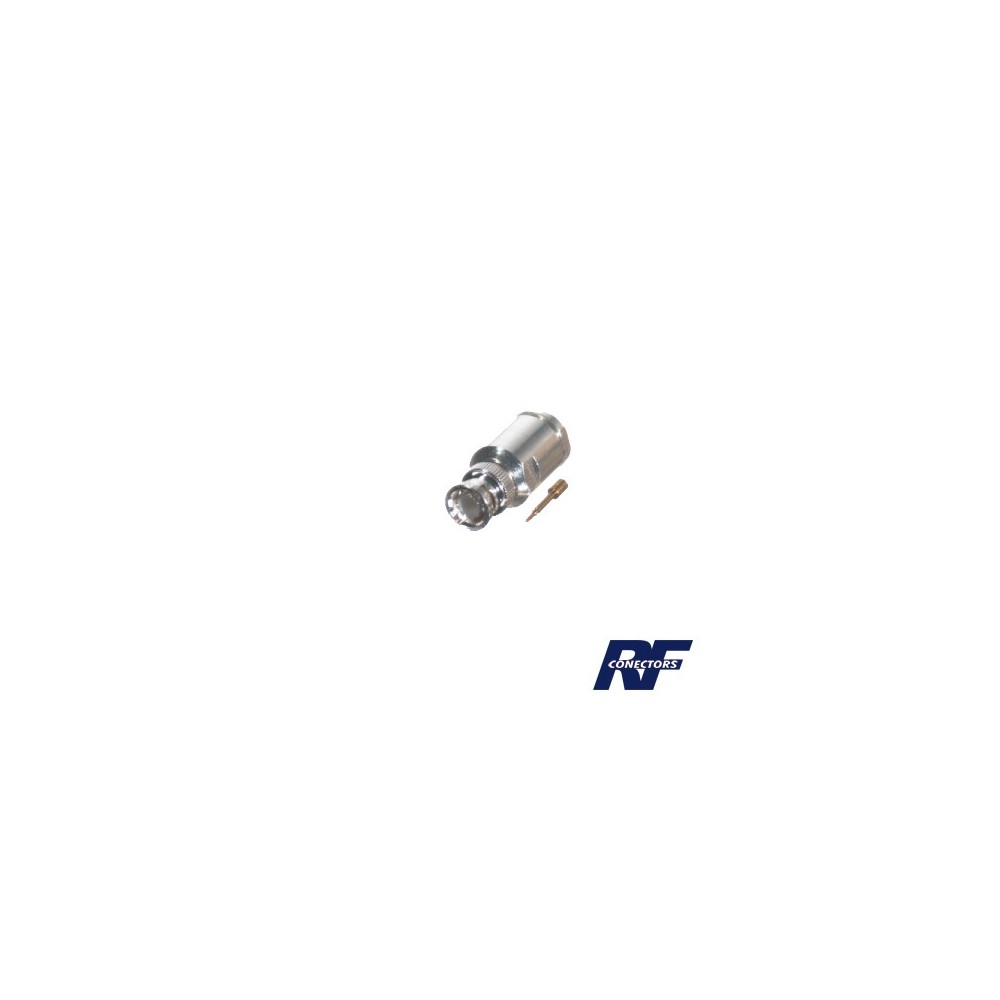 RF INDUSTRIES LTD RFB11011EN BNC Male Connector with AWG11 o