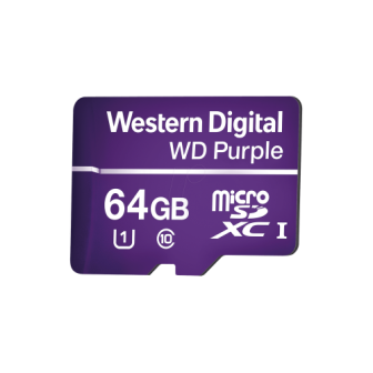 Western Digital (WD) WD64MSD WD PURPLE 64GB microSD Speciali