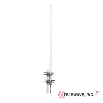 TELEWAVE INC ANT450F10 Fiber Glass Base Antenna 430-475 MHz