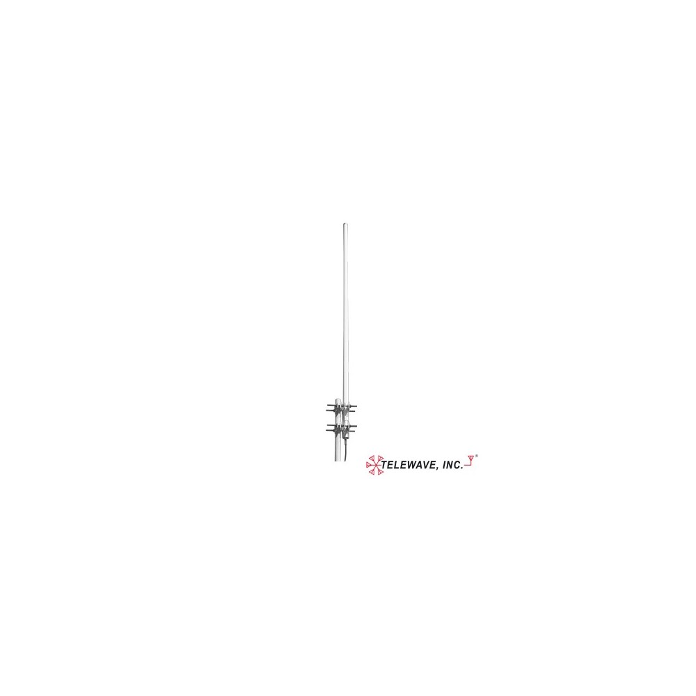 TELEWAVE INC ANT450F10 Fiber Glass Base Antenna 430-475 MHz