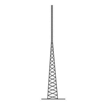 ROHN SS080D90K Self-Supporting tower 80 ft (24 m). SSV HEAVY