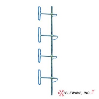 TELEWAVE INC ANT150D69 Four Dipole Base VHF Antenna 138-174