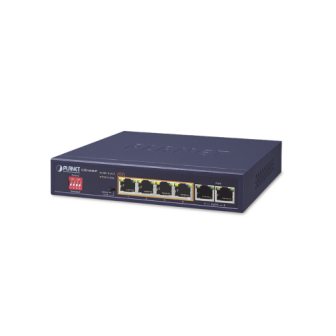 PLANET GSD604HP Desktop Switch Unmanaged 4-Port 10/100/1000T