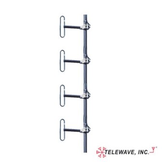 TELEWAVE INC ANT450D69 Base Station UHF Antenna 4 Bays Frequ