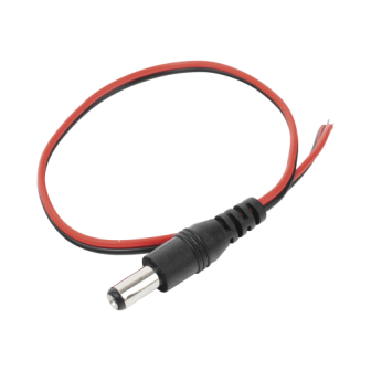 Syscom DCCORD Cable with MALE CONNECTOR (Pigtail) / Power fo