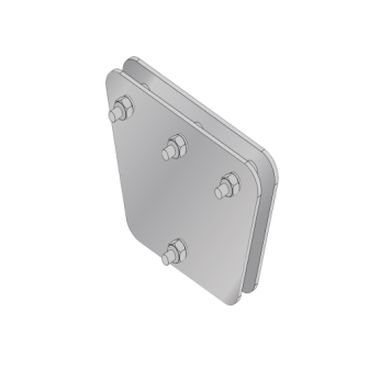 SYSCOM TOWERS SP202030G Equalizing Plates with Screws and Sp