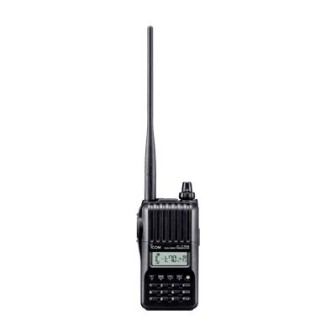 ICOM ICT70A Dual Band FM Transceiver for amateur radios.Batt