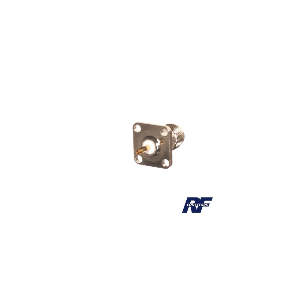 RF INDUSTRIES LTD RFT1210 TNC Female for Chassis 4 Hole Flan