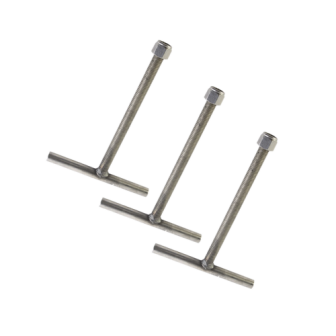 SYSCOM TOWERS SAB60G Set of 3 Anchors Hot-dip Galvanized Com