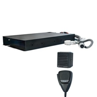 ICOM MB53 Mobile mounting bracket that includes HM176 SP35 M