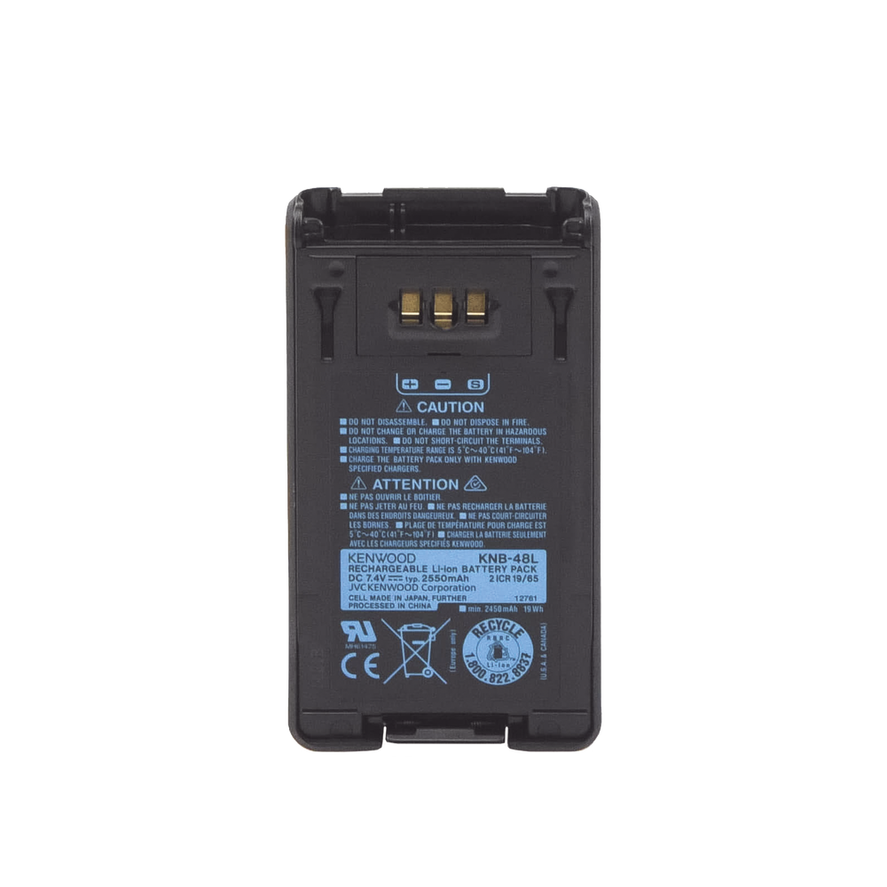 KENWOOD KNB48LAM High Capacity Battery Li-Ion 2550 mAh for N