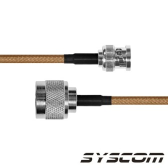 EPCOM INDUSTRIAL SBNC142N180 5.9 ft RG-142/U Coaxial Cable w