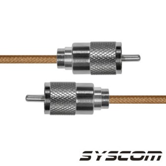 EPCOM INDUSTRIAL SUHF142UHF60 1.96 ft RG-142/U Coacial Cable