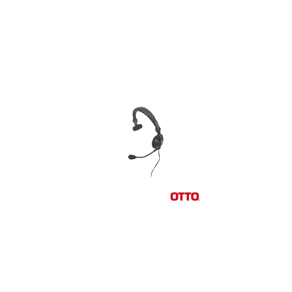 OTTO V410192 Lightweight Single Speaker Padded Headband - NO