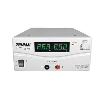 TENMA 727655 Variable Power Supply 1 to 15 Vdc 60 A.