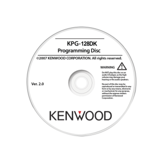 KENWOOD KPG128DK Programming Software and setting in Windows