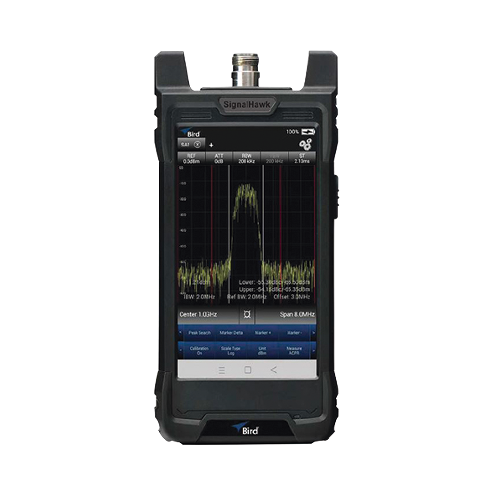 BIRD TECHNOLOGIES SH60STC Handheld Signal-Hawk Spectrum Anal