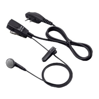 ICOM HM166LS Lapel Microphone - Earphone for IP100H