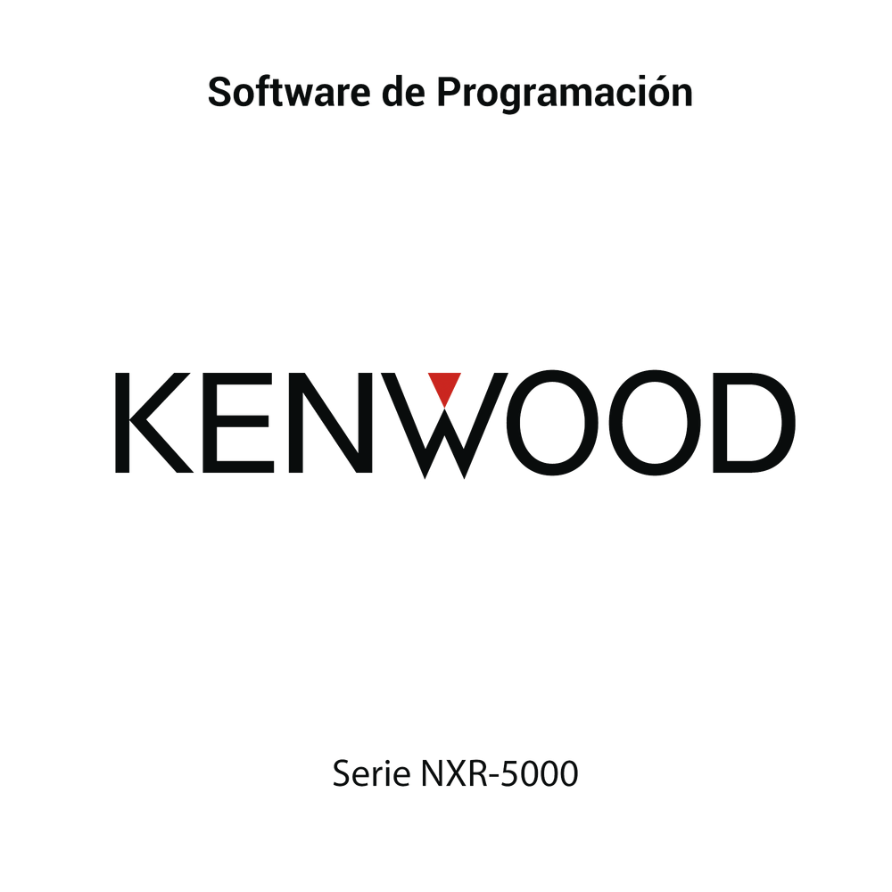 KENWOOD KPGD2K Programming software for NXR5000 Kenwood repe