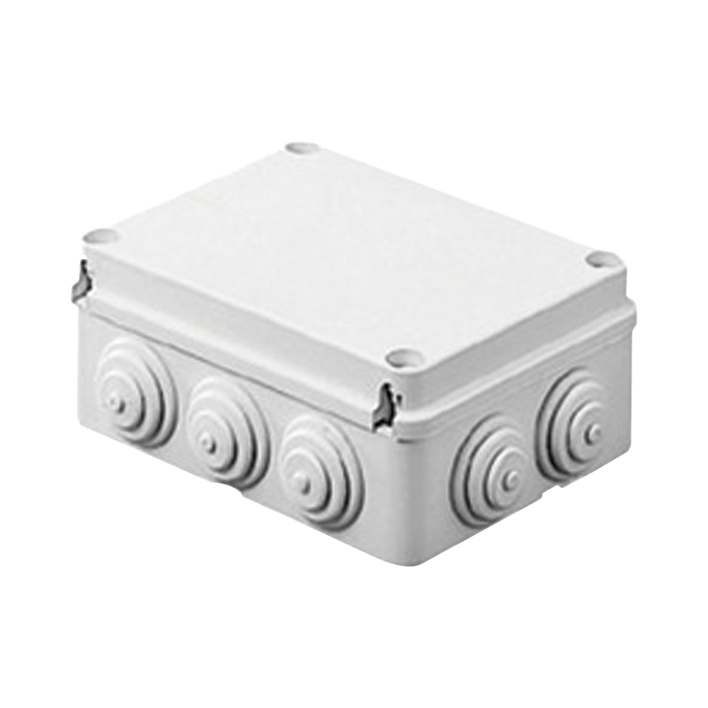 GEWISS GW44010 PVC Junction Box with 12 Inputs Screw-cap 380