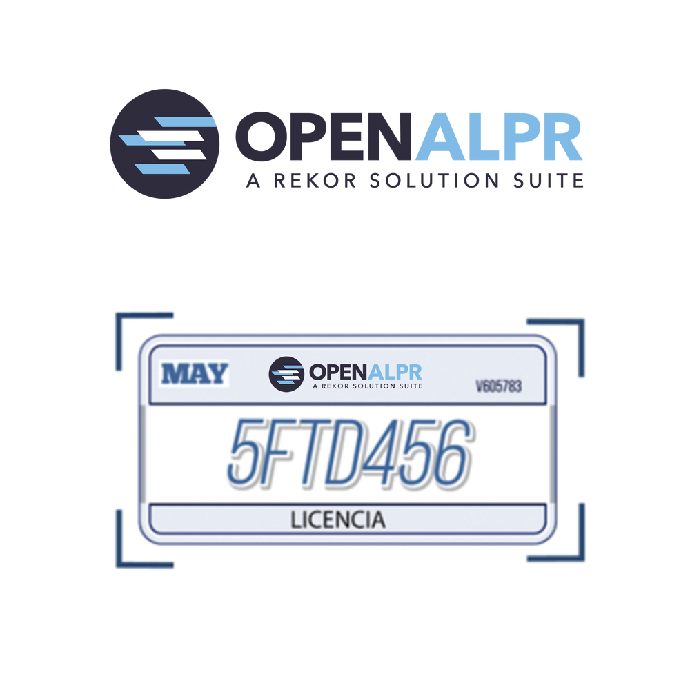 OpenALPR OPENALPR01 Lifetime License for Plate and Vehicle R