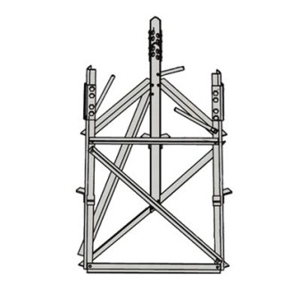 ROHN RSB05 Short Base for Section 5 of Self-supporting Tower