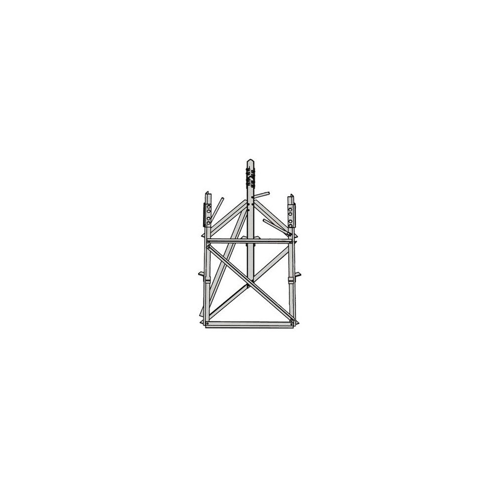 ROHN RSB05 Short Base for Section 5 of Self-supporting Tower