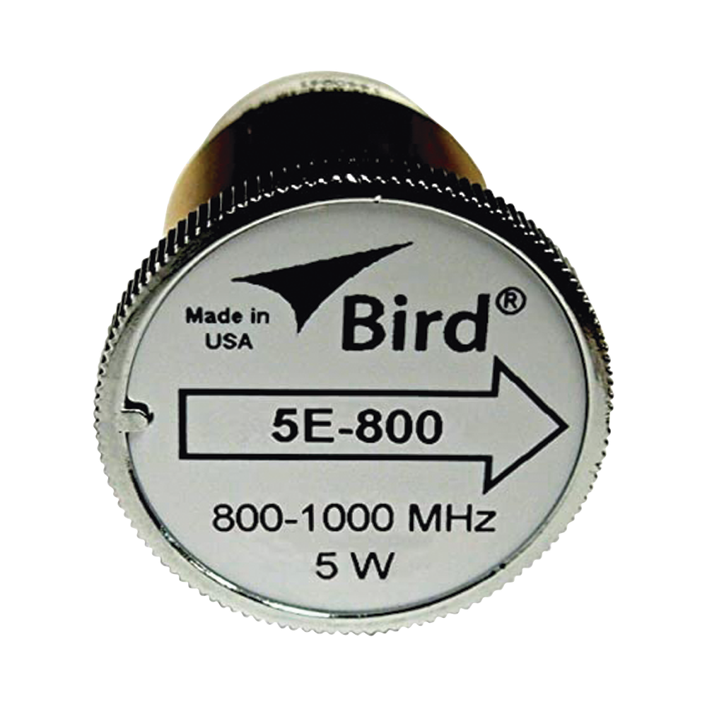 BIRD TECHNOLOGIES 5E800 7/8  Plug-in Element 5 Watt for Watt