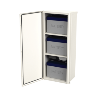 EPCOM INDUSTRIAL EIPCB4010630 Security Cabinet for 3 Batteri