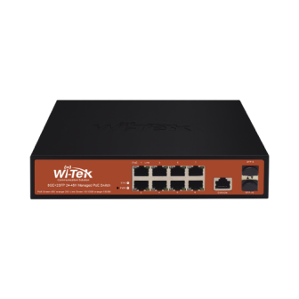 WI-TEK WIPMS310GFALIEN 8 GE  2 SFP Ports 24/48V Mixed L2 Man