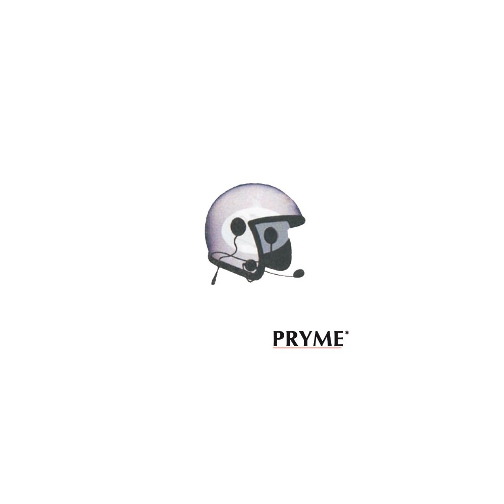 PRYME SPM802B Microphone with Boom for Open Helmet Vertex Ra