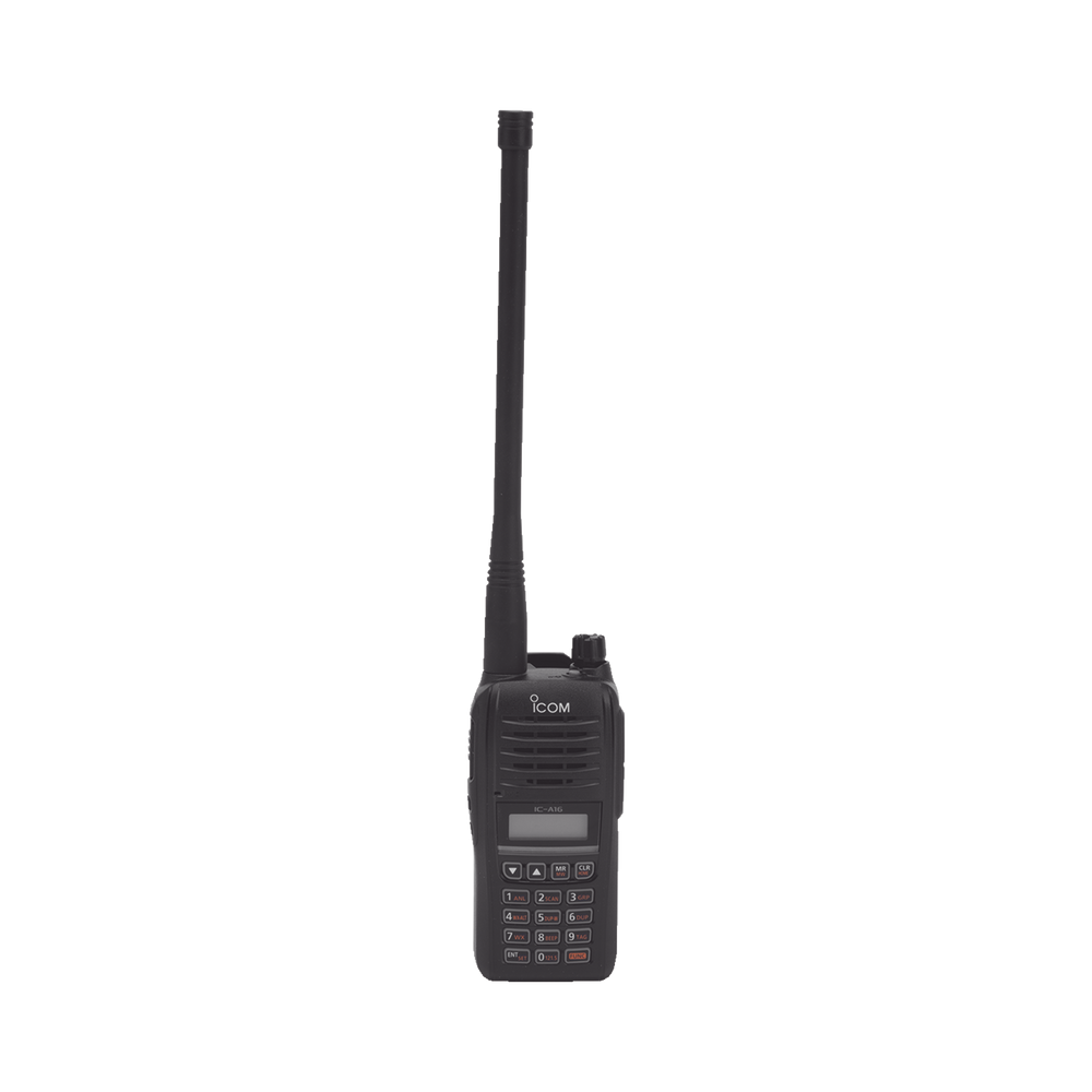 ICOM A1641USA Air-Band Radio with 200 Alphanumeric Channels