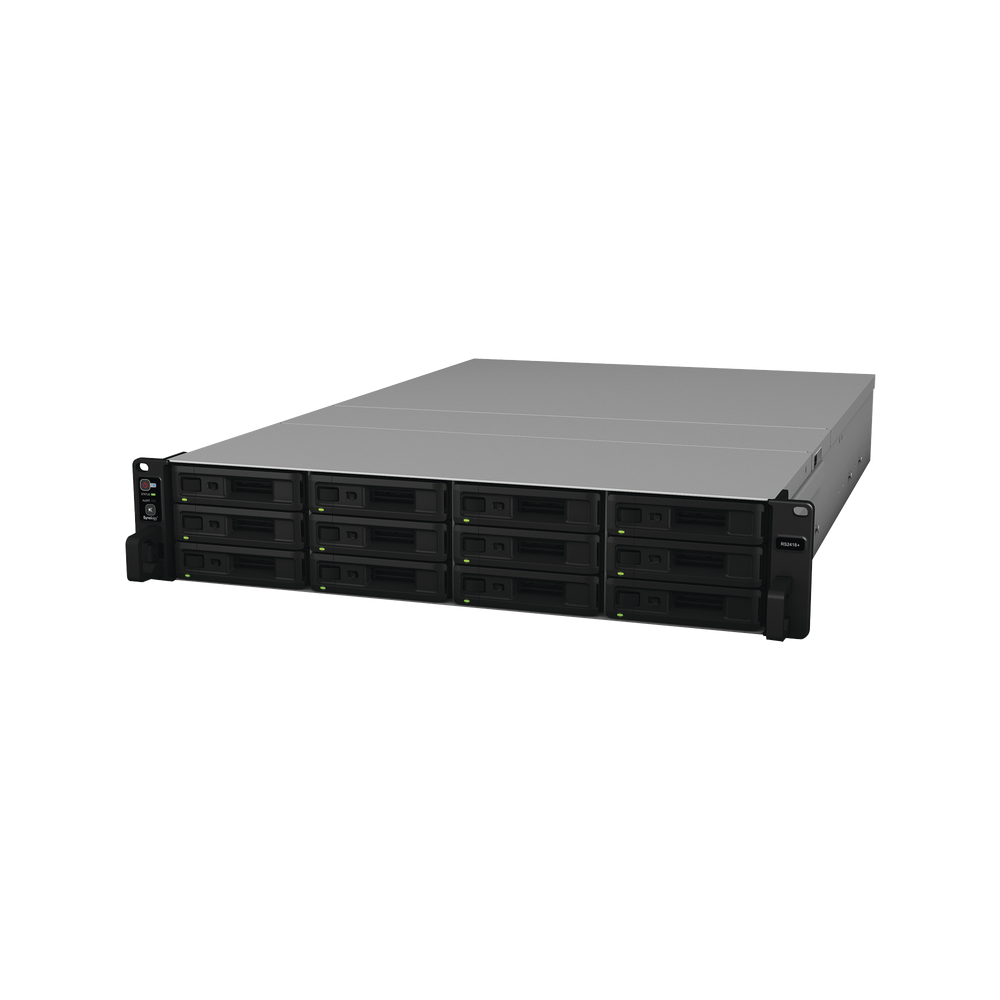 SYNOLOGY RS2418PLUS NAS Server for Rack of 12 Bays up to 384