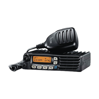 ICOM F502166USA VHF Mobile Radio 136-174 MHz 45 Watts 128 Ch