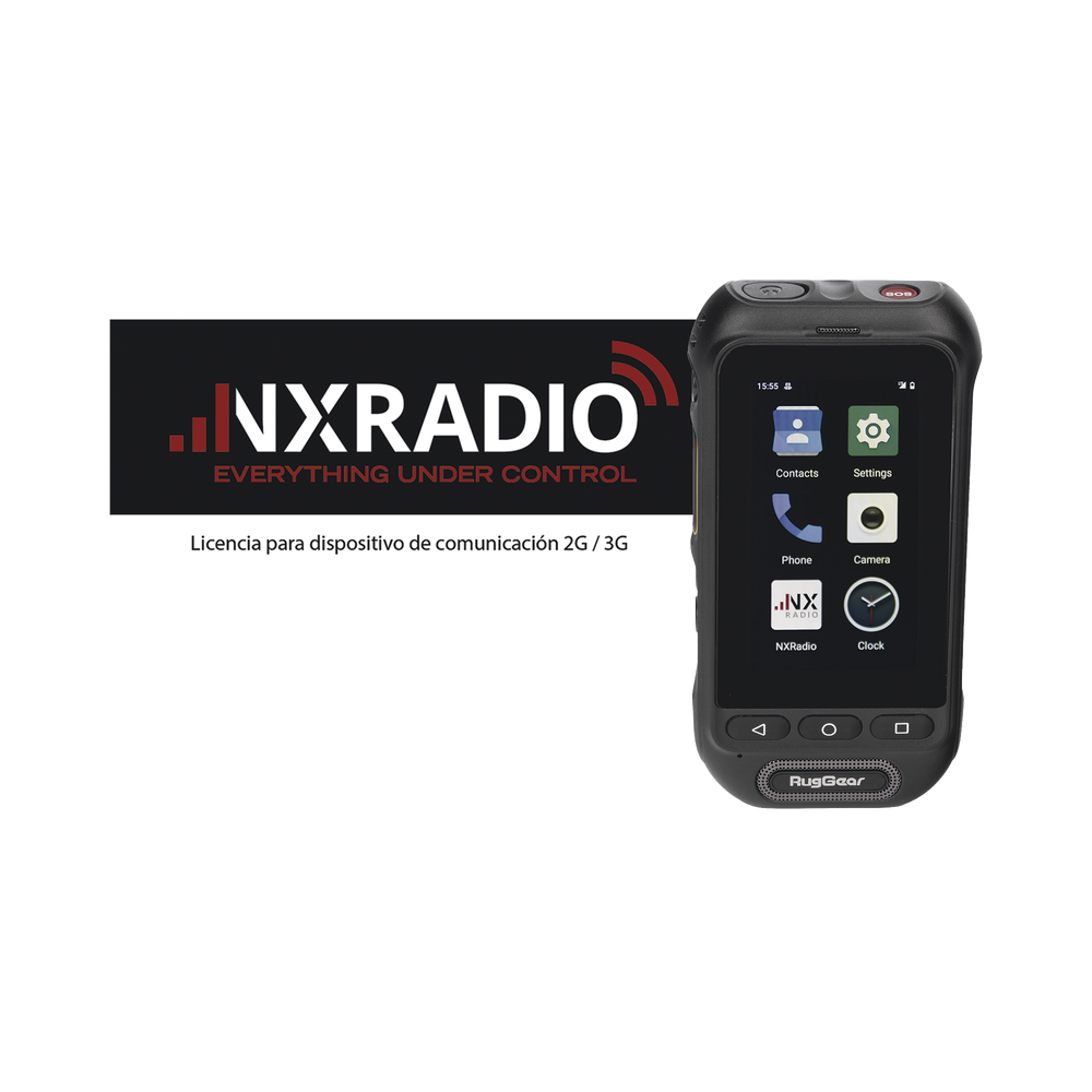 NXRADIO RG360KIT 4G LTE Radio with 3  Touch Screen IP68  12