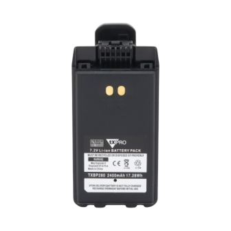 TX PRO TXBP280 7.2 Vdc at 2400 mAh Li-Ion Battery for Portab