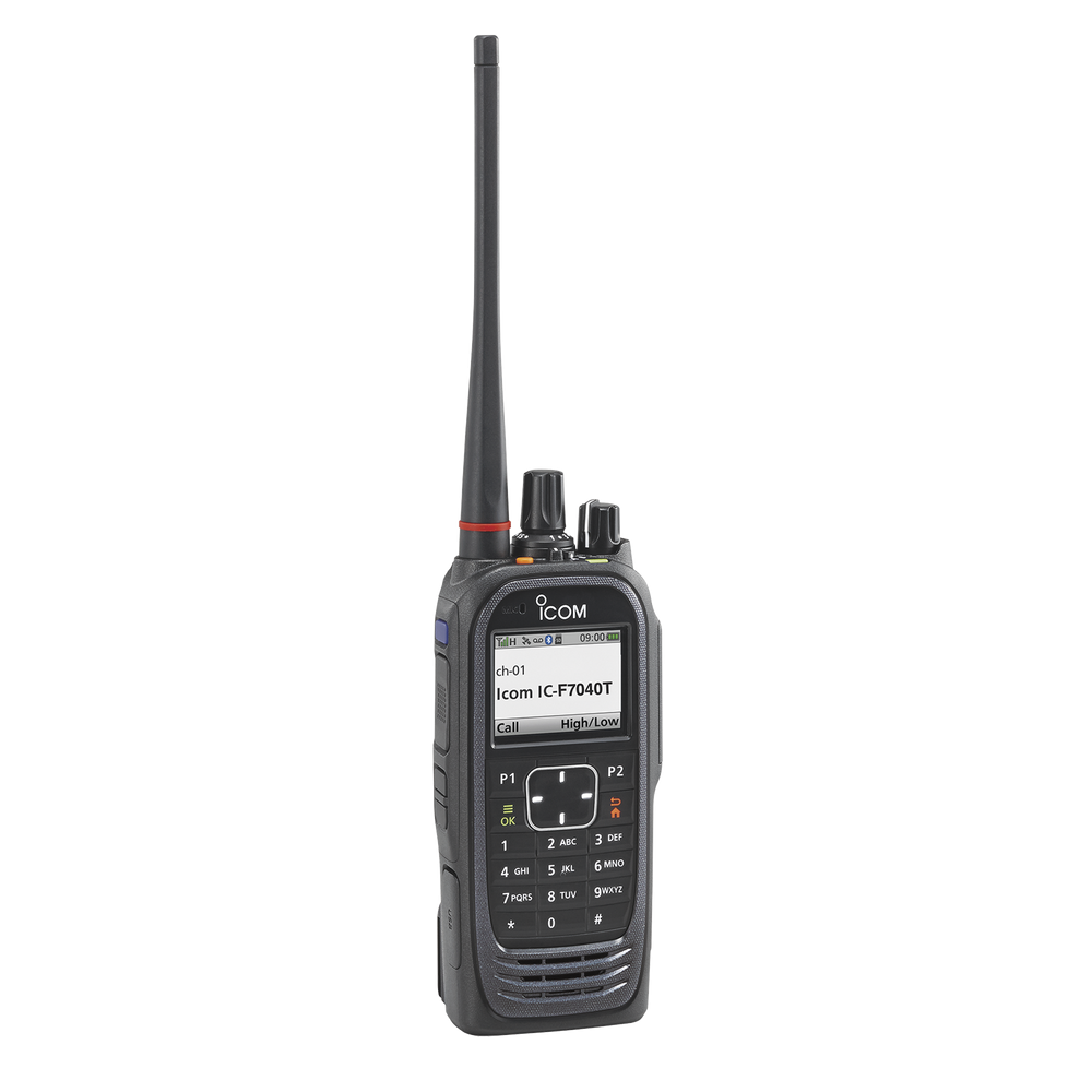 ICOM F7040T Portable UHF 10-key type Radio 3W 700-800MHz 102