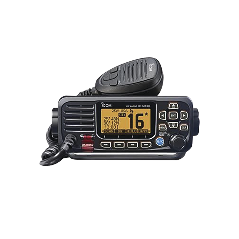 ICOM M330GBLACK Marine Transceiver Top Performance Ultra Com