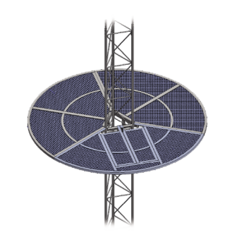 SYSCOM TOWERS SOM30 Umbrella Anti-Climbing System for Tower