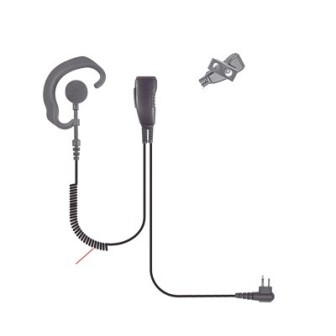 PRYME SPM303EB Lapel Microphone with soft Ear-hook style Ear