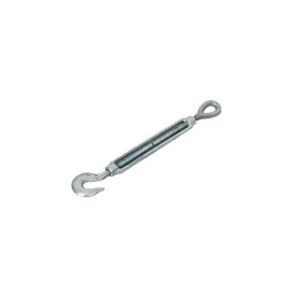 SYSCOM TOWERS TEN38X6 Steel Turnbuckle for Guy Wire. Dimensi