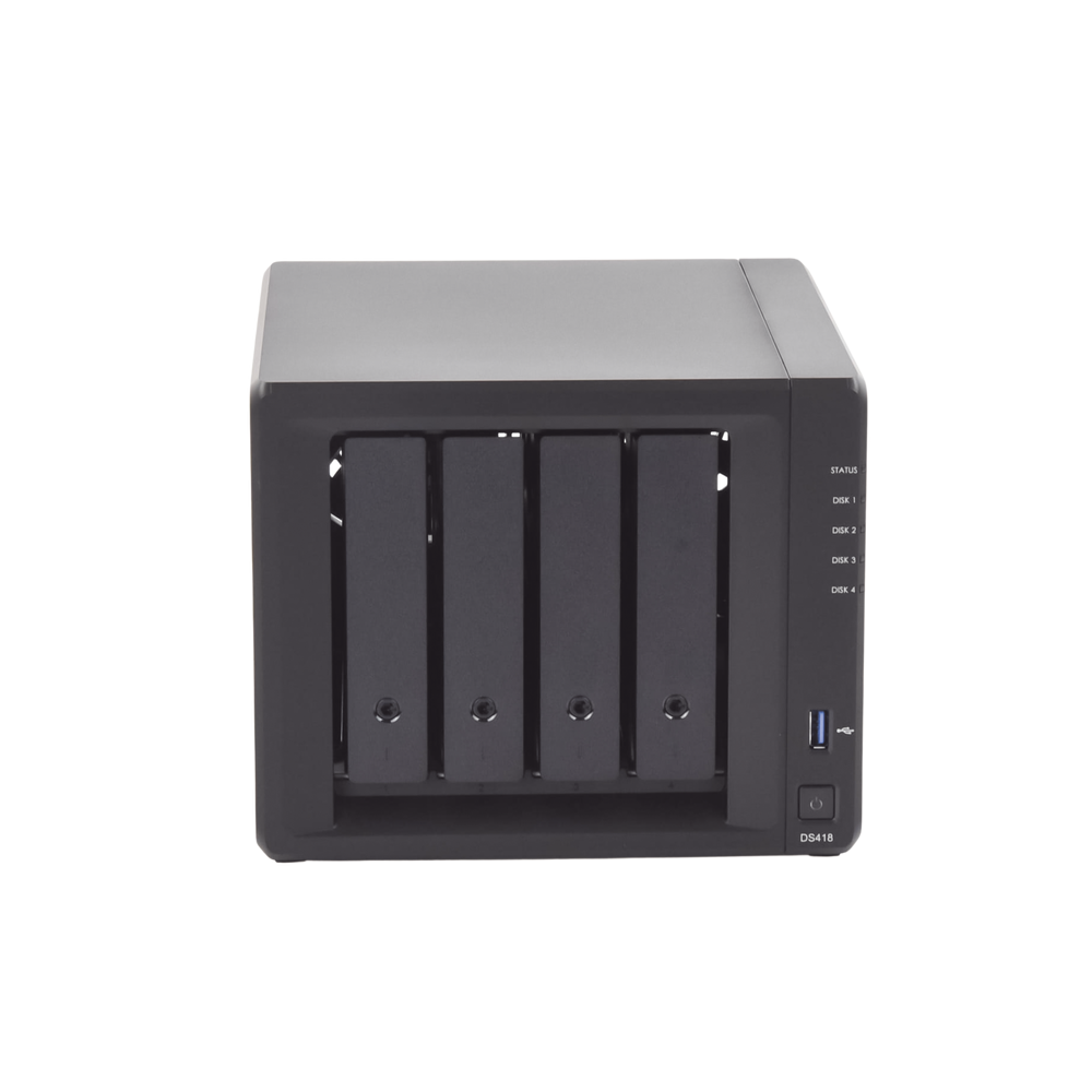 SYNOLOGY DS418 4-bay Desktop NAS Server up to 10TB per Hard