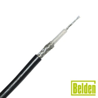 BELDEN 82591000 Cable RG58AU Tinned Copper Shield 95% Polyet