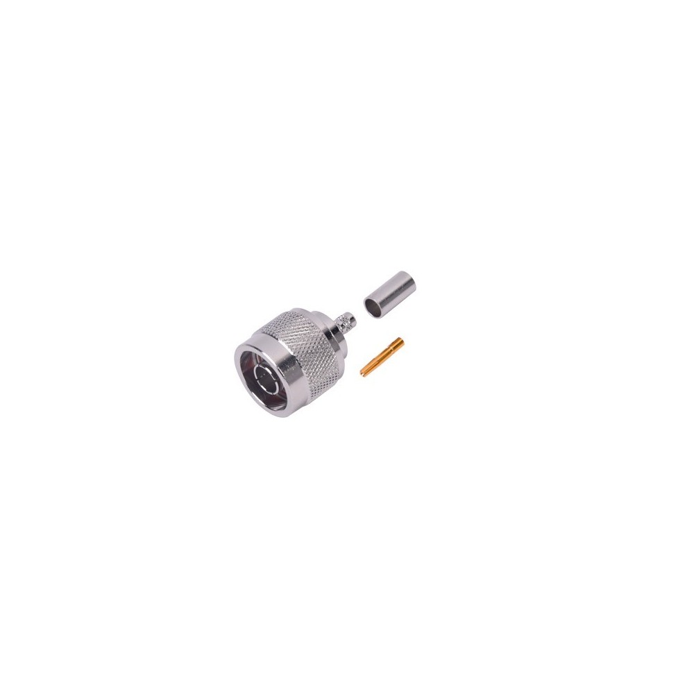 RF INDUSTRIES LTD RP1005C Reverse Polarity N Male Connector