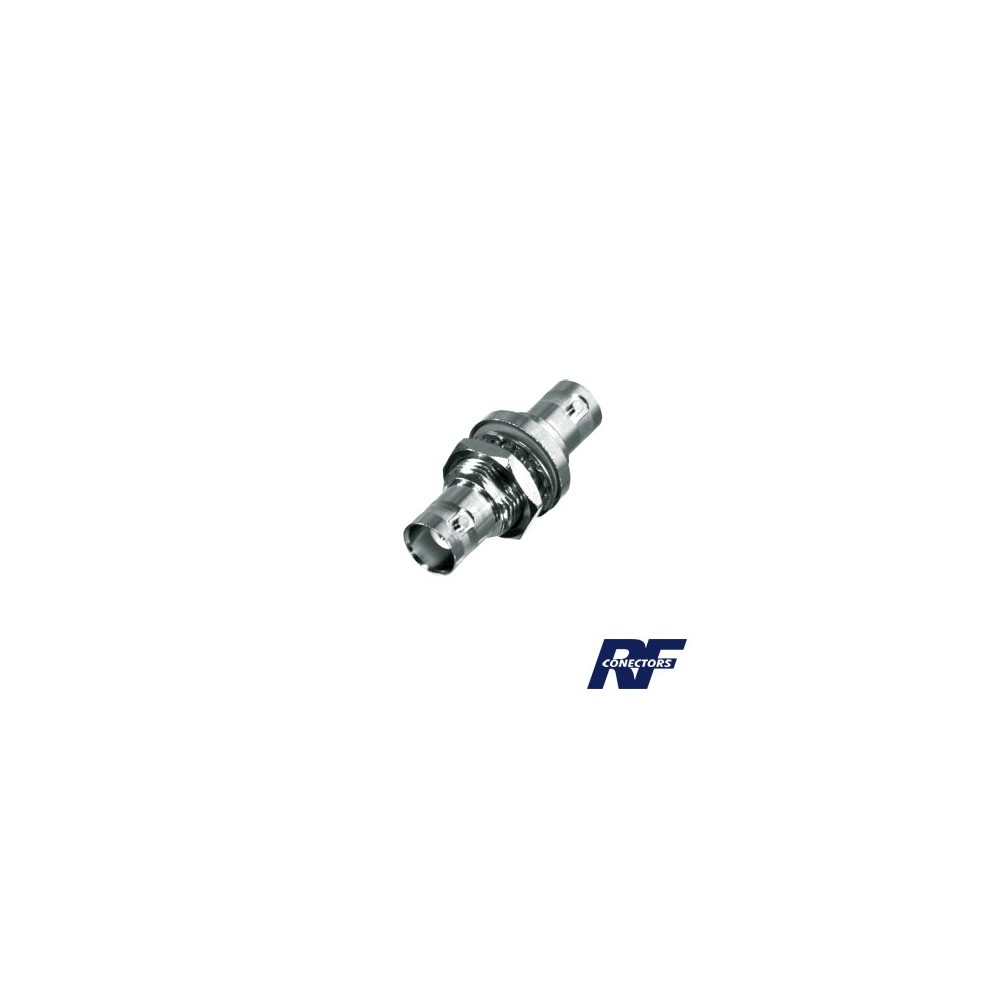 RF INDUSTRIES LTD RFB1135 Double BNC Female Bulkhead Adapter