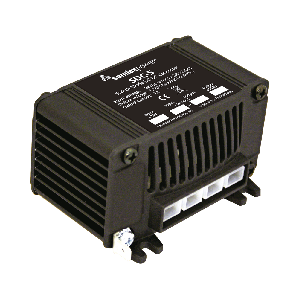 SAMLEX SDC5 DC-DC Converter Input: 20 - 30 Vcc Output: 13.8